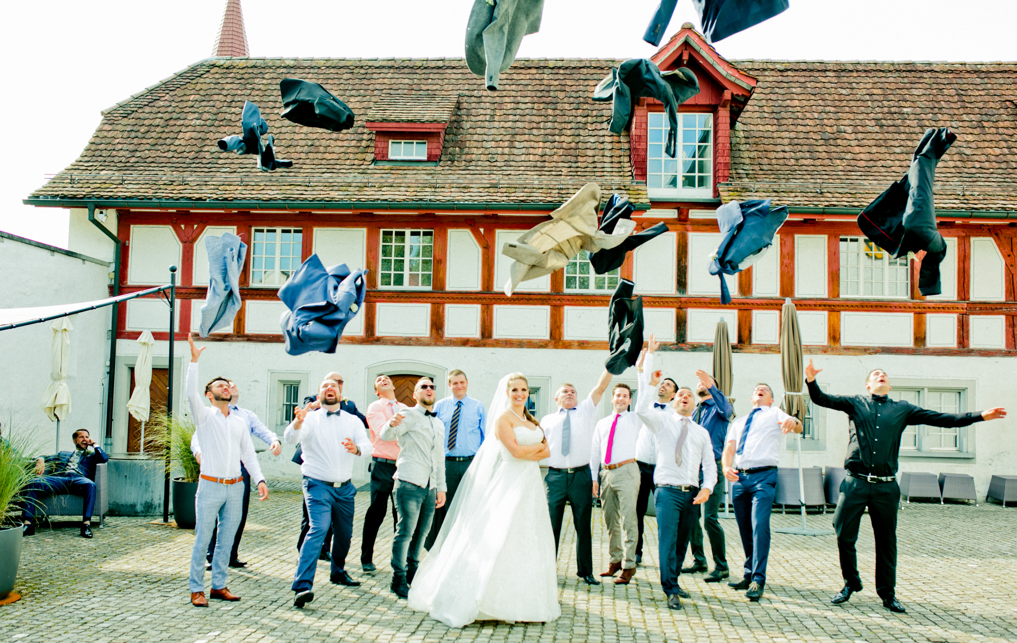 Hochzeitsfotos - Freie Trauung - Schloss Wyher in der Schweiz - Luzern